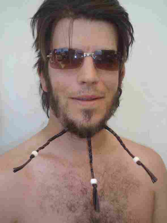 brad pitt beard beads. The feb braided, with eads