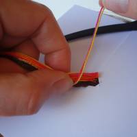 Start winding your hairbraid Start winding your hairbraid